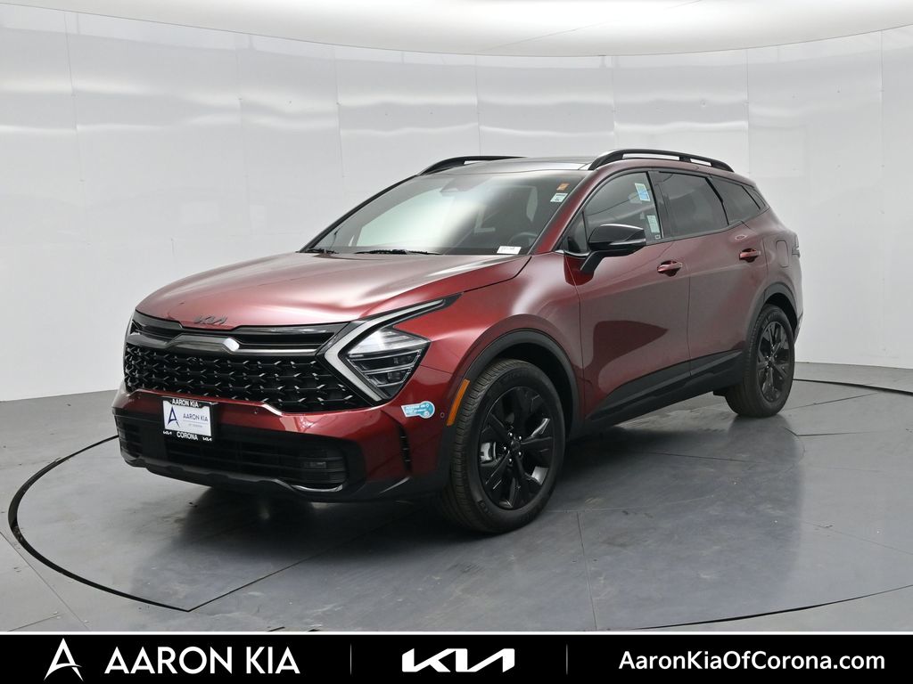 Dawning Red 2025 Kia Sportage Hybrid Plug-In SUV / Crossover All-Wheel Drive 6-Speed Automatic
