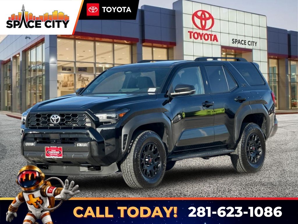Black 2025 Toyota 4Runner SUV / Crossover Four-Wheel Drive 8-Speed Automatic