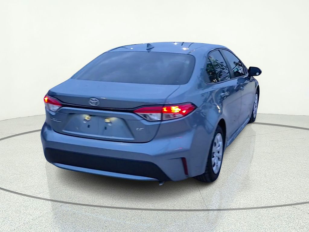 2020 Toyota Corolla LE Blue at Durrett Motor Company