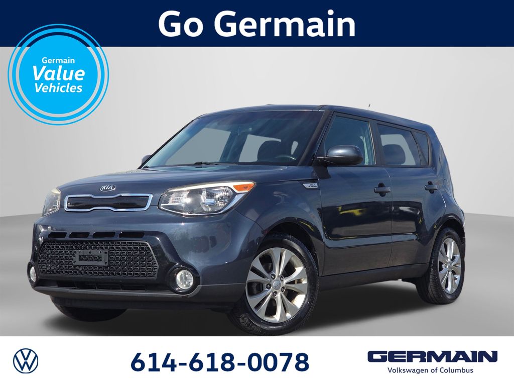 Fathom Blue 2016 Kia Soul Wagon Front-Wheel Drive 6-Speed Automatic