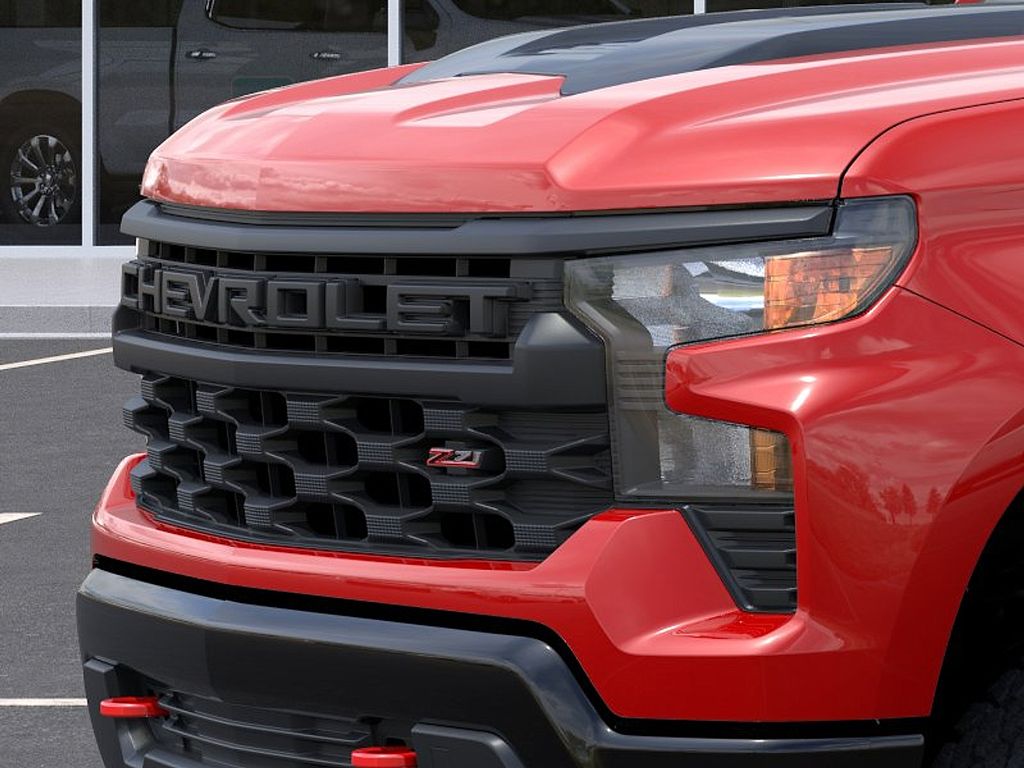 2026 Chevrolet Silverado 1500 Custom Trail Boss Red at Klick Lewis Buick Chevrolet