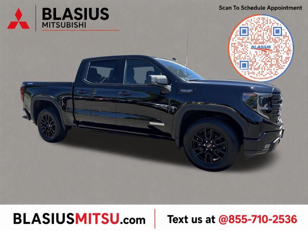 Onyx Black 2024 GMC Sierra 1500 Pickup Truck Four-Wheel Drive Automatic
