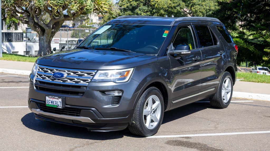 Used 2018 Ford Explorer XLT 4D Sport Utility