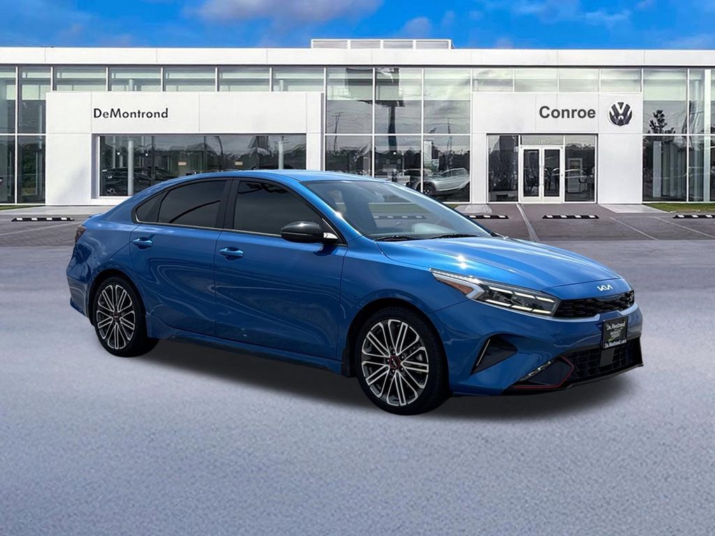 2024 Kia Forte GT Blue at DeMontrond Auto Country