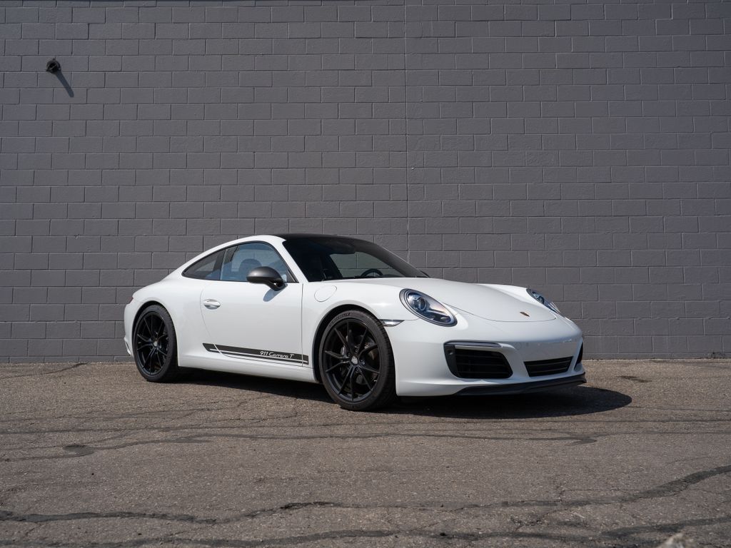 Certified Used 2019 White Porsche Carrera T image 9