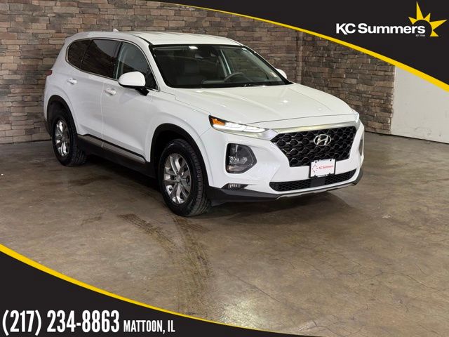 Quartz White 2020 Hyundai Santa Fe 2.4L SEL FWD SUV / Crossover Front-Wheel Drive 8-Speed Automatic