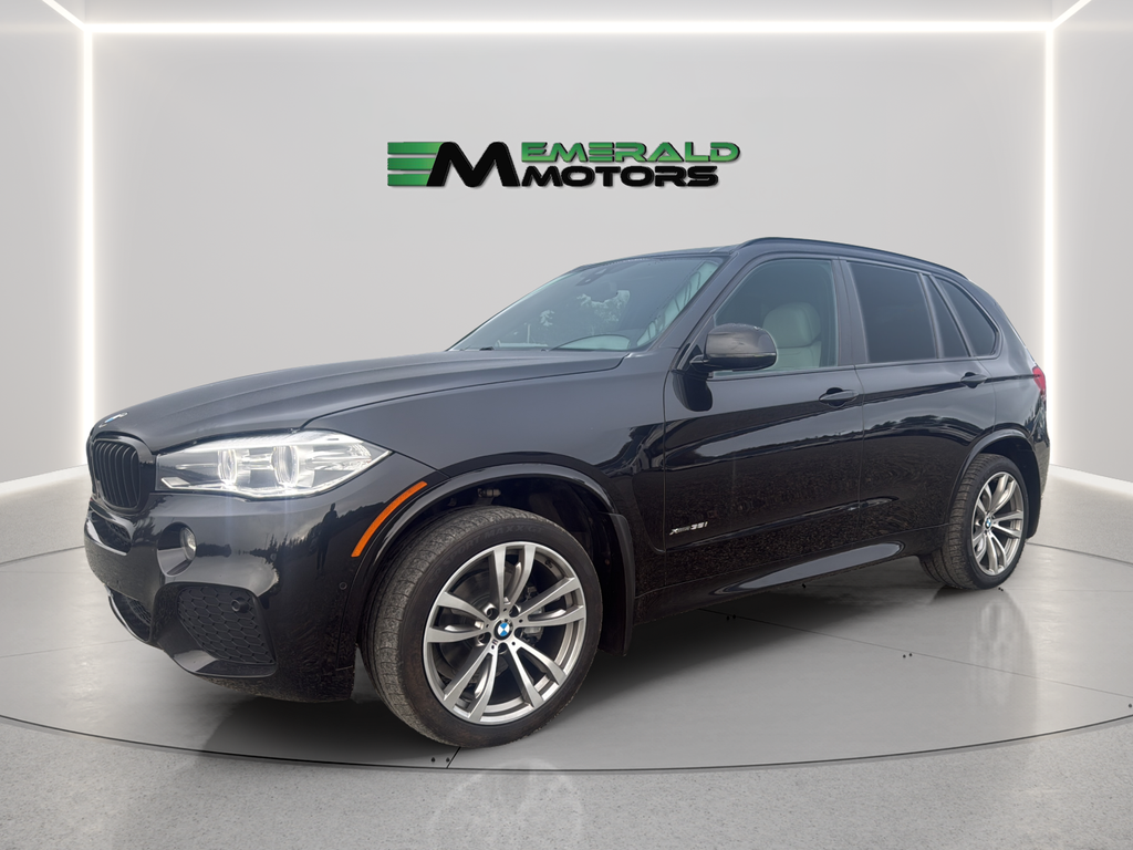 Black 2018 BMW X5 SUV / Crossover All-Wheel Drive 8-Speed Automatic
