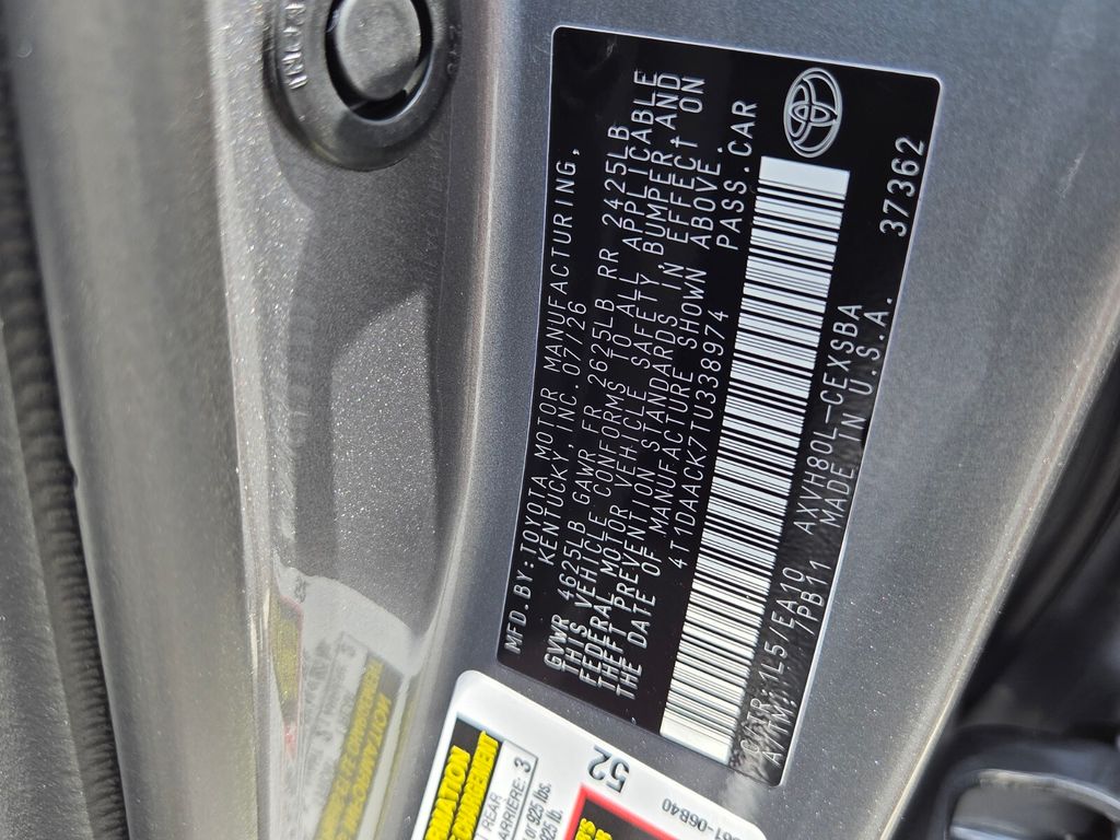 New 2026 Toyota Camry Sedan