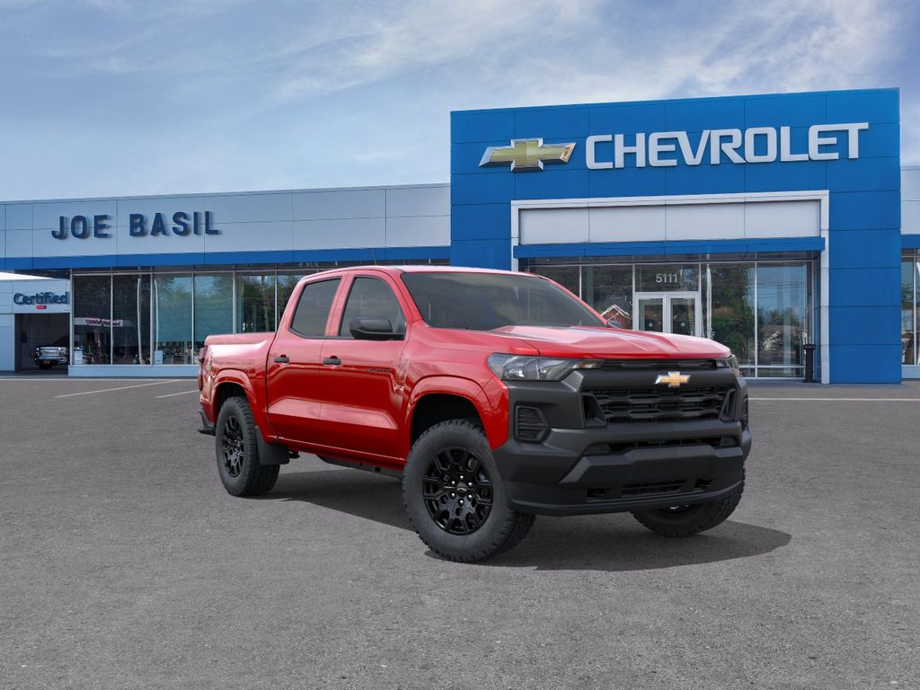 Radiant Red Tintcoat 2026 Chevrolet Colorado Pickup Truck Four-Wheel Drive 8-Speed Automatic