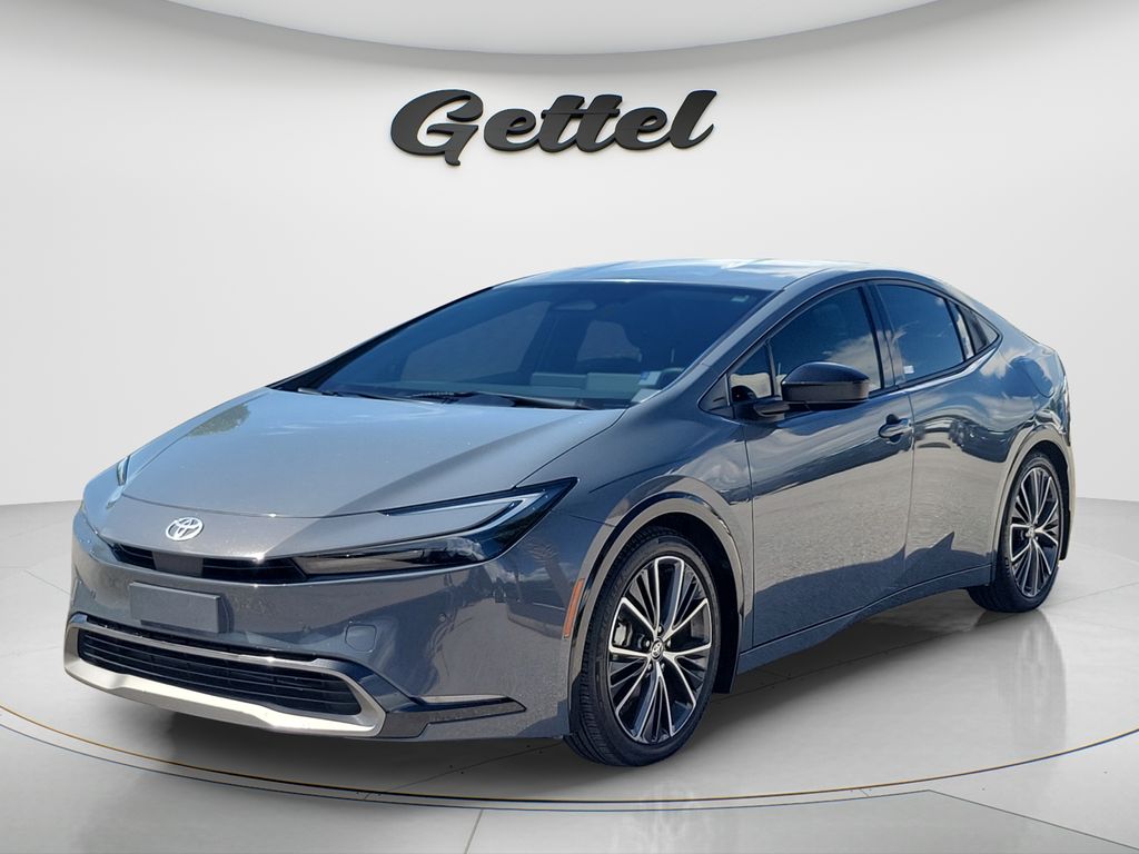 Gray 2023 Toyota Prius Hatchback Front-Wheel Drive Continuously Variable Transmission