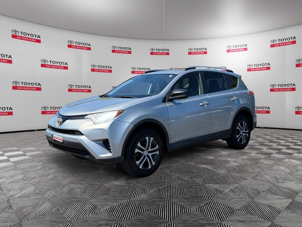 Silver Sky Metallic 2018 Toyota RAV4 SUV / Crossover All-Wheel Drive 6-Speed Automatic