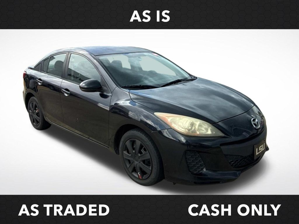 Black Mica 2013 Mazda MAZDA3 Sedan Front-Wheel Drive 5-Speed Automatic