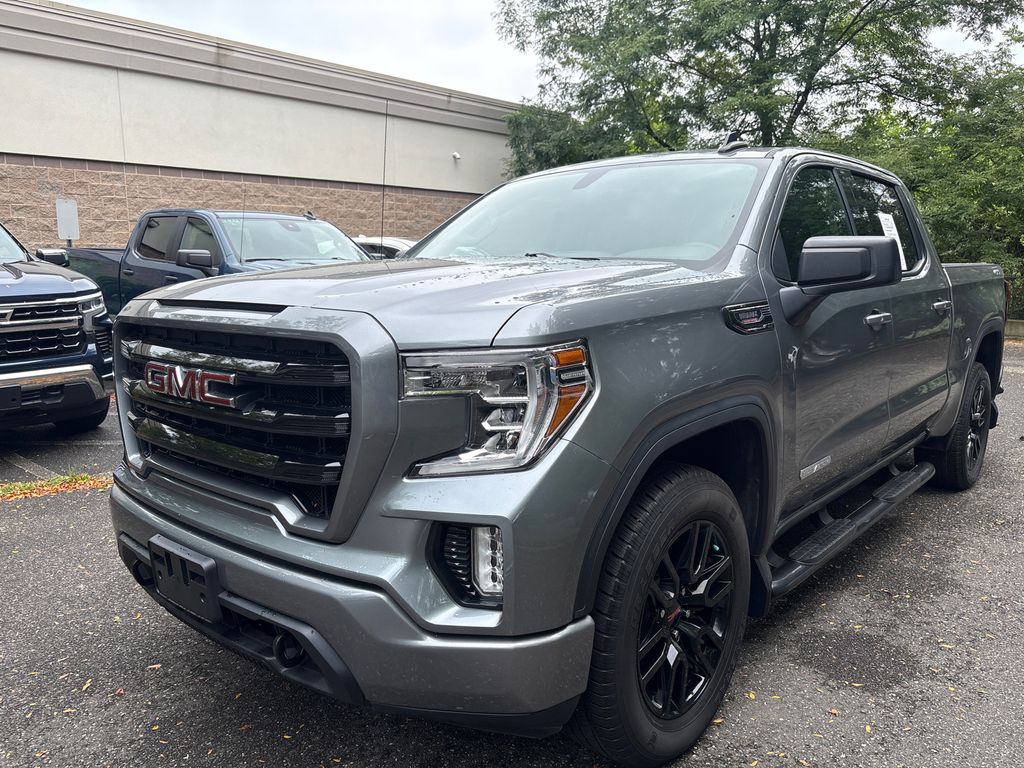 Gray 2021 GMC Sierra 1500 Pickup Truck Four-Wheel Drive Automatic