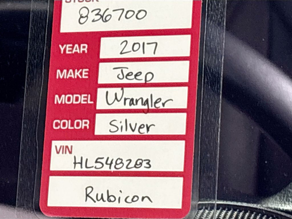 2017 Jeep Wrangler Rubicon