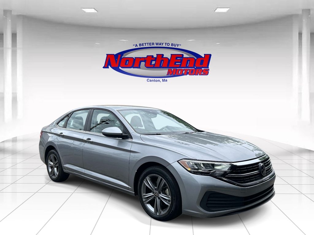 Gray 2024 Volkswagen Jetta Sedan Front-Wheel Drive 8-Speed Automatic