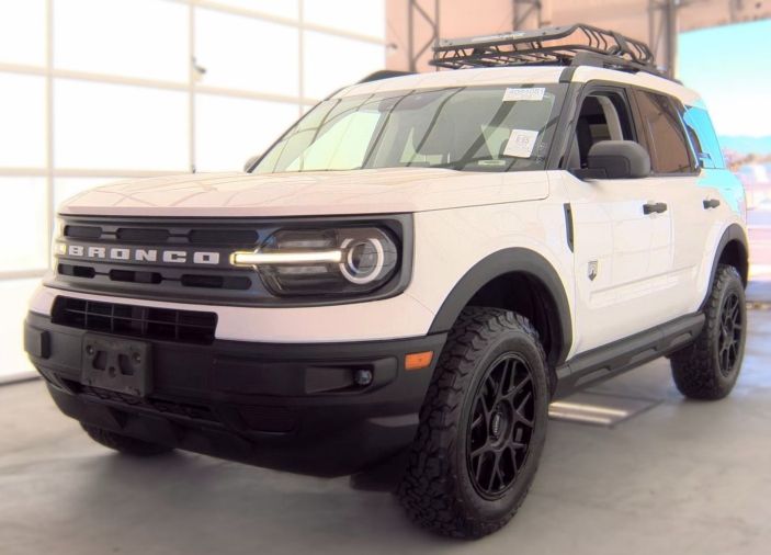 Oxford White 2024 Ford Bronco Sport SUV / Crossover All-Wheel Drive 8-Speed Automatic