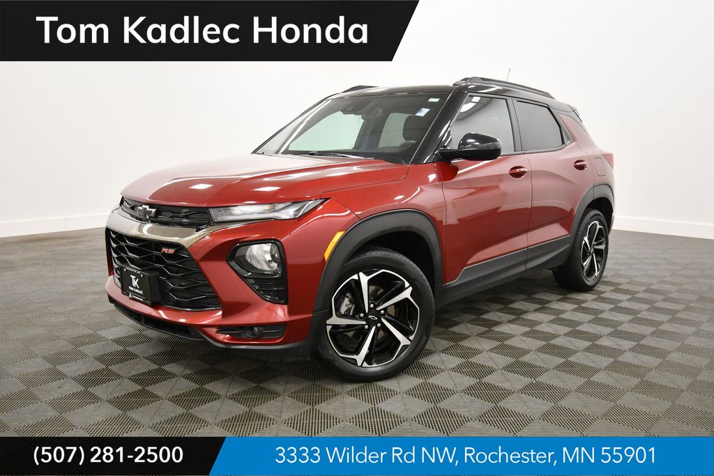 Red (Crimson) 2023 Chevrolet Trailblazer SUV / Crossover Four-Wheel Drive 9-Speed Automatic