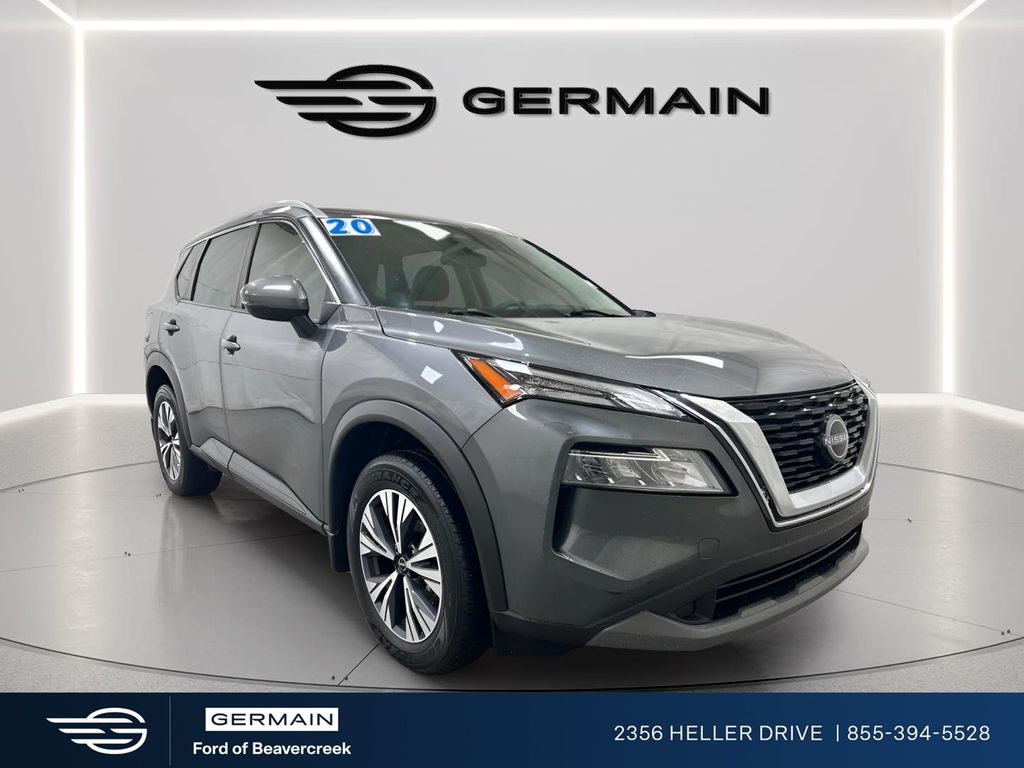 Gray (Gun Metallic) 2022 Nissan Rogue SV FWD SUV / Crossover Front-Wheel Drive Continuously Variable Transmission
