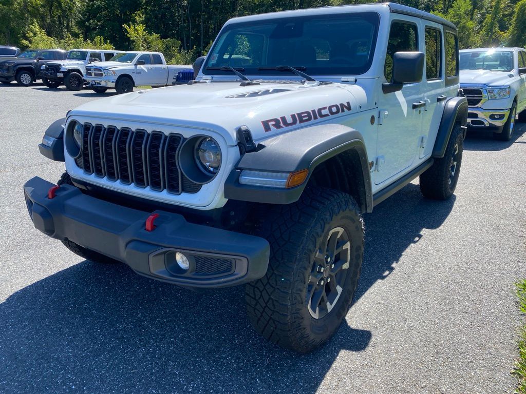 Bright White Clearcoat 2025 Jeep Wrangler SUV / Crossover Four-Wheel Drive 8-Speed Automatic