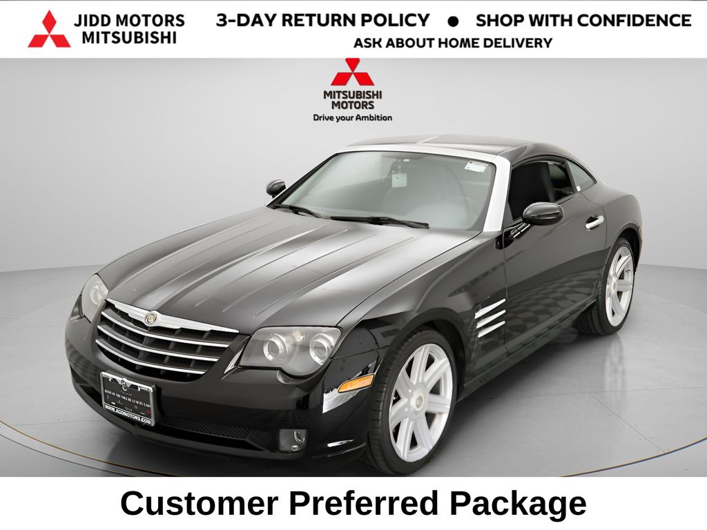 Black Clearcoat/Black Cloth Top 2005 Chrysler Crossfire Limited Roadster RWD Convertible Rear-Wheel Drive 5-Speed Automatic