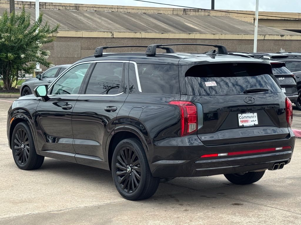 2024 Hyundai Palisade Calligraphy Night Edition Black at Don McGill Toyota