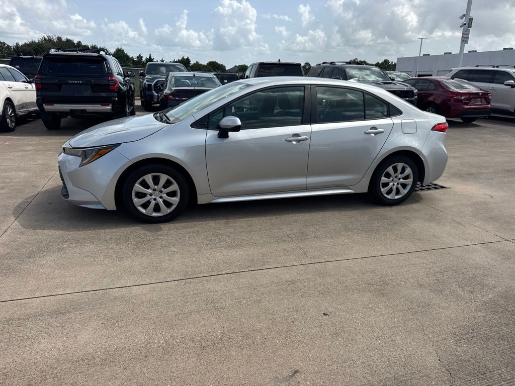 Classic Silver Metallic 2024 Toyota Corolla Sedan Front-Wheel Drive Continuously Variable Transmission