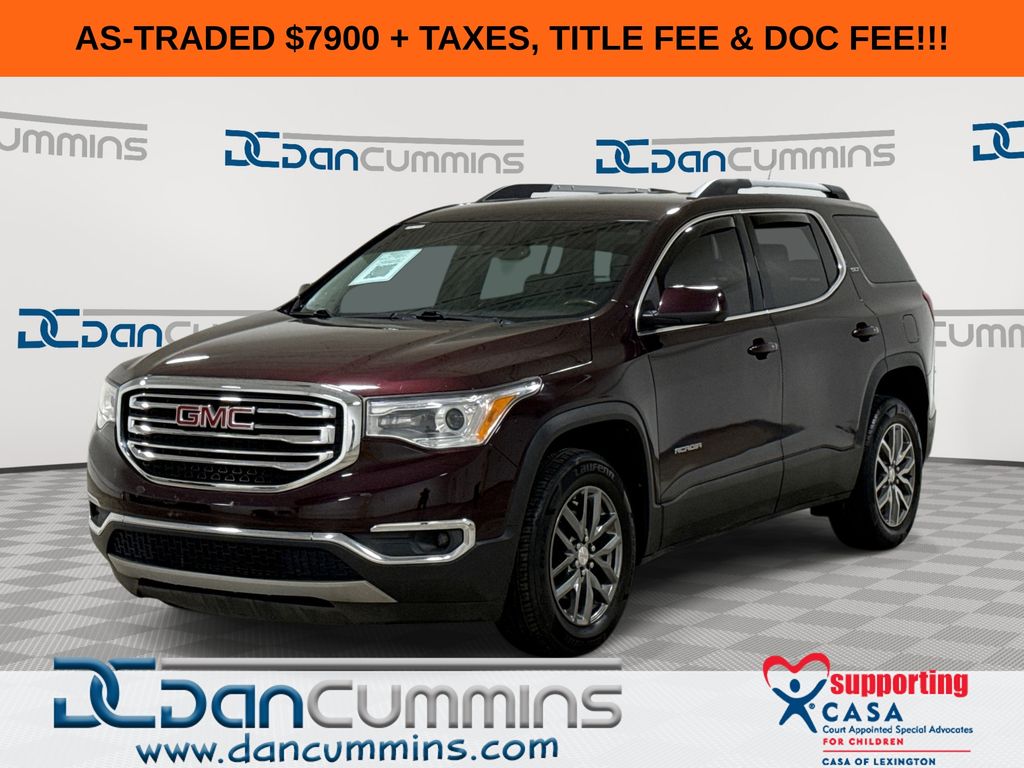 Black Cherry Metallic 2017 GMC Acadia SUV / Crossover Front-Wheel Drive 6-Speed Automatic