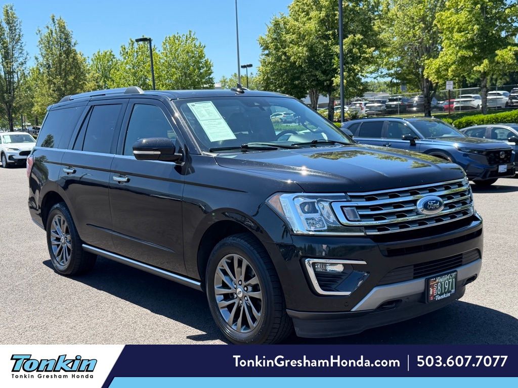 Agate Black Metallic 2021 Ford Expedition SUV / Crossover Four-Wheel Drive Automatic