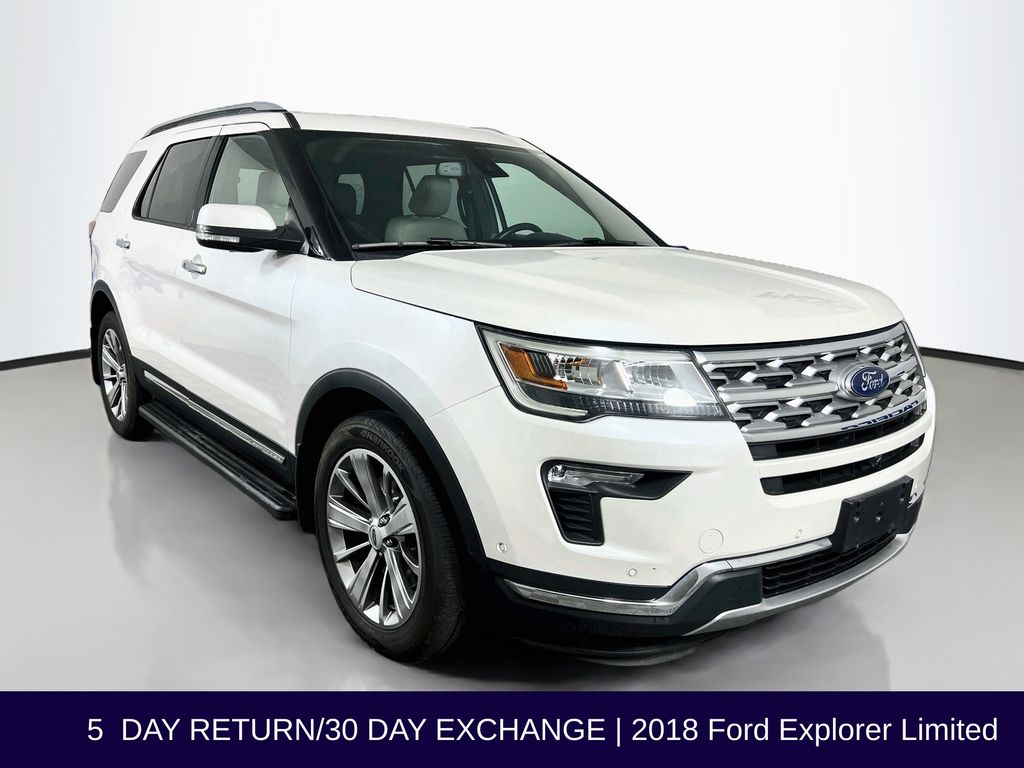 2018 Ford Explorer Blanco (White Platinum Clearcoat Metallic) SUV/Crossover Tracción en las cuatro ruedas 6 velocidades Automática