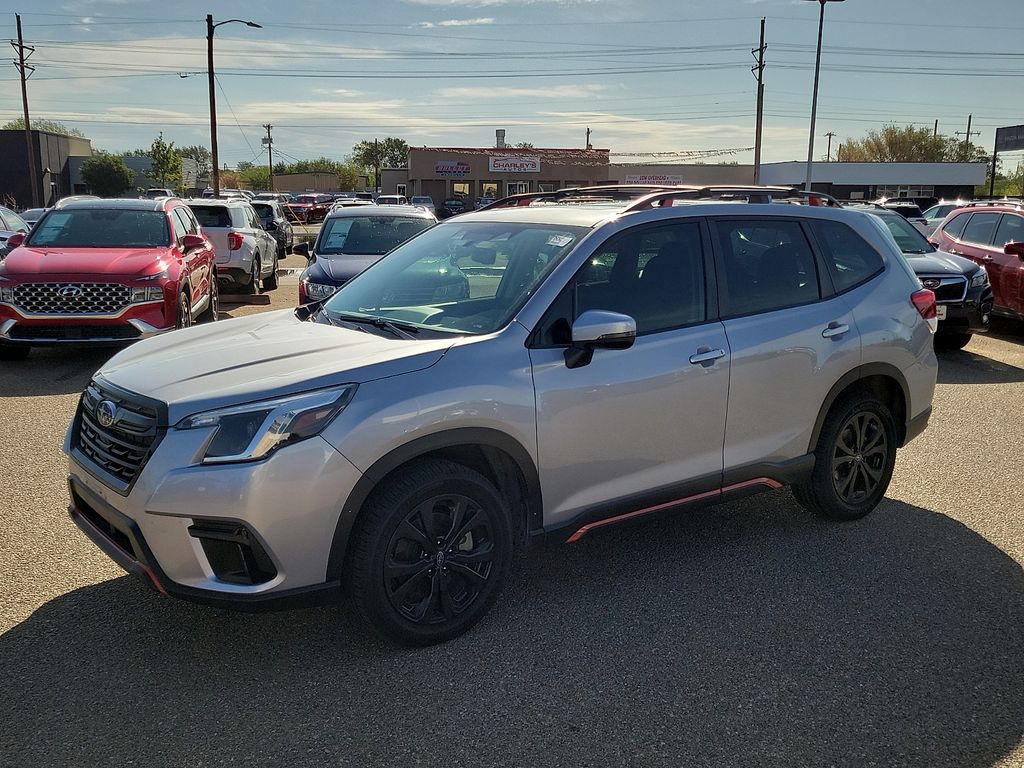 2023 Subaru Forester Sport Silver at Brown Buick GMC