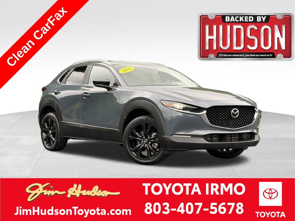 2025 Mazda CX-30 2.5 S Carbon Edition Polymetal Gray Metallic - Jim Hudson Acura - Image 1