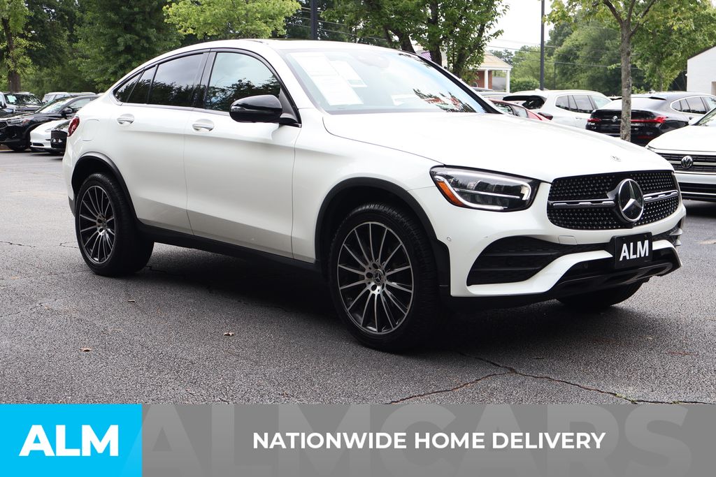 Used 2021 White Mercedes-Benz GLC 300 Coupe image 5