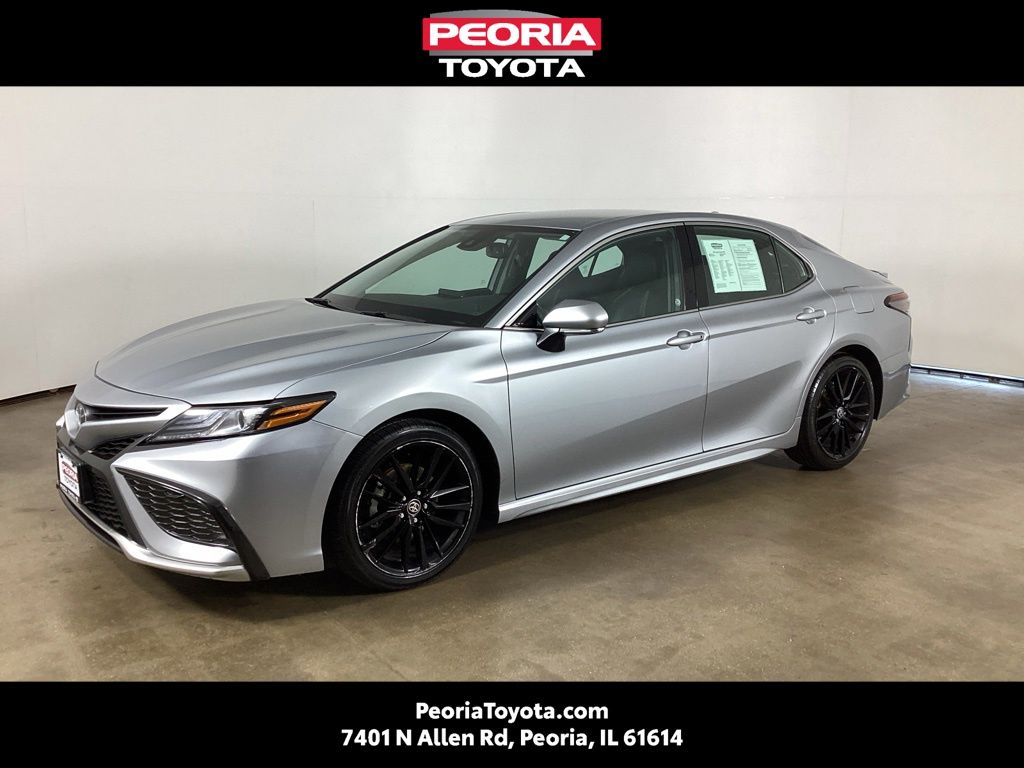 Celestial Silver Metallic 2023 Toyota Camry Sedan Front-Wheel Drive 8-Speed Automatic