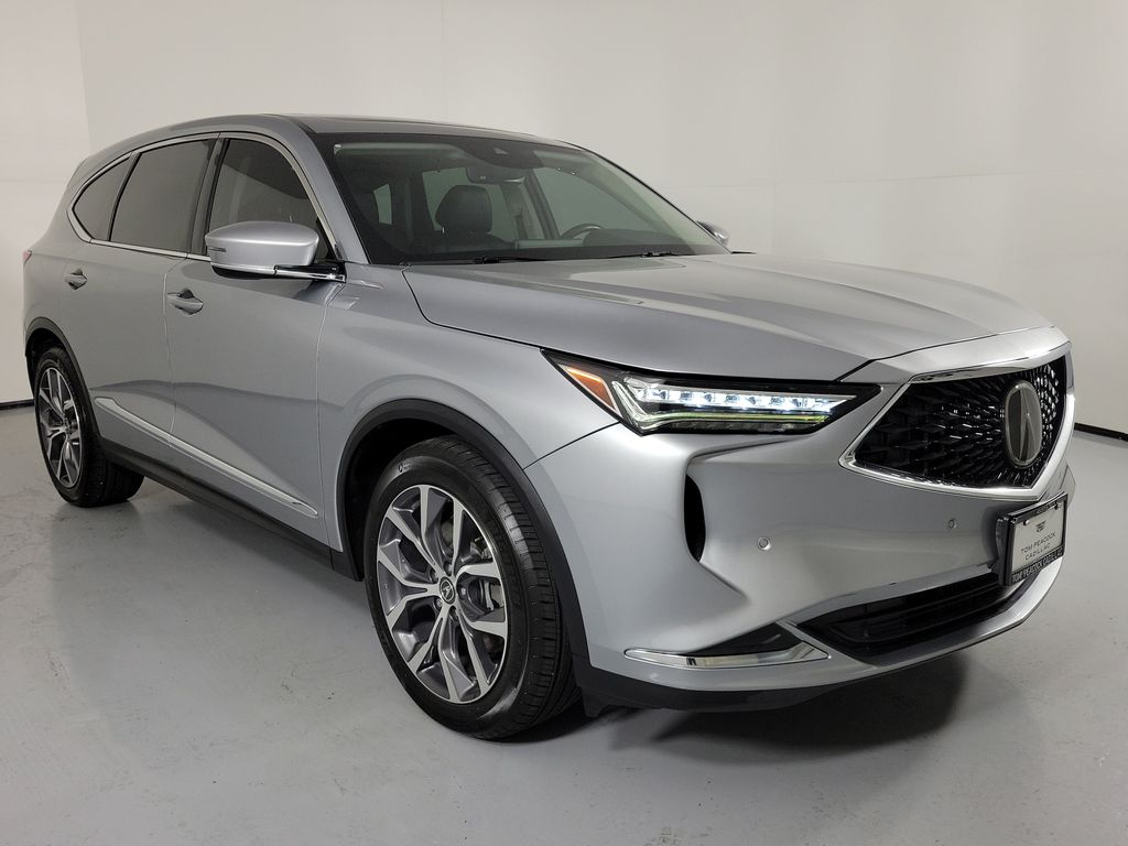 Silver 2023 Acura MDX SUV / Crossover Front-Wheel Drive Automatic