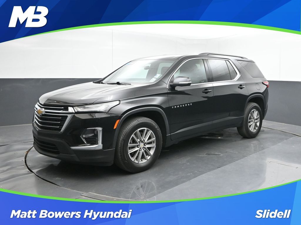 Mosaic Black Metallic 2023 Chevrolet Traverse LT Cloth FWD SUV / Crossover Front-Wheel Drive 9-Speed Automatic