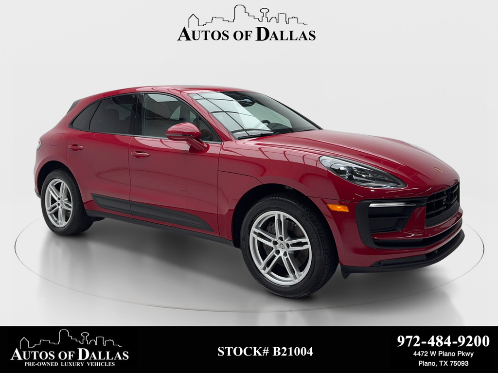 Red 2023 Porsche Macan SUV / Crossover All-Wheel Drive 7-Speed Automatic