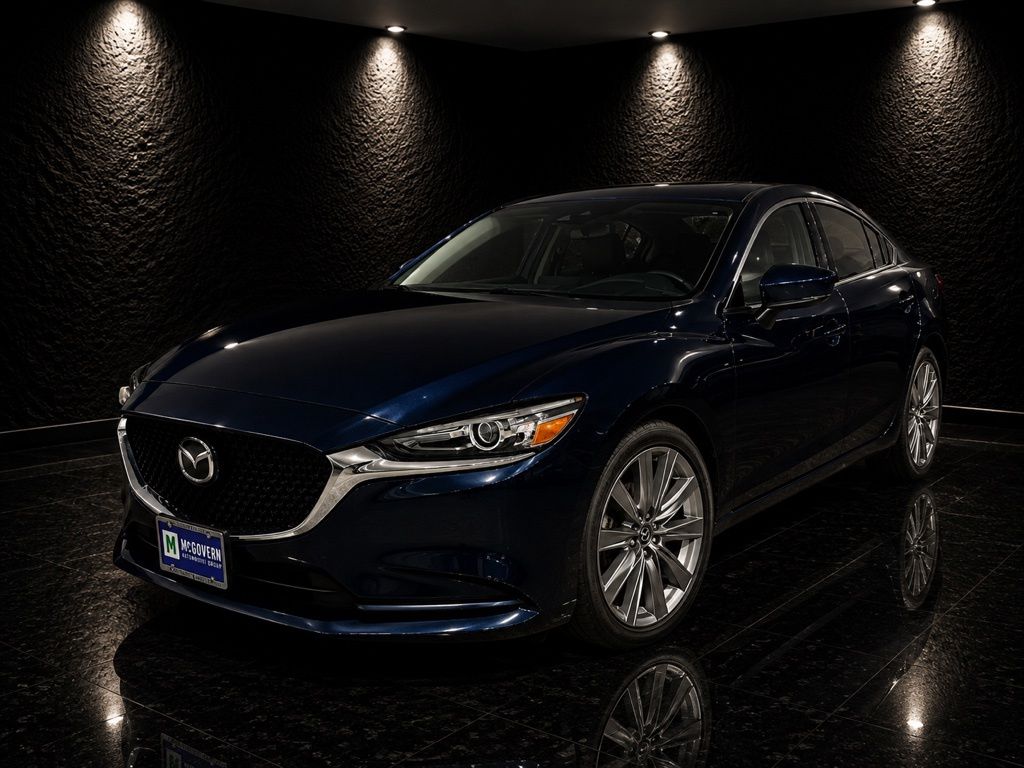 Deep Crystal Blue Mica 2020 Mazda MAZDA6 Sedan Front-Wheel Drive 6-Speed Automatic