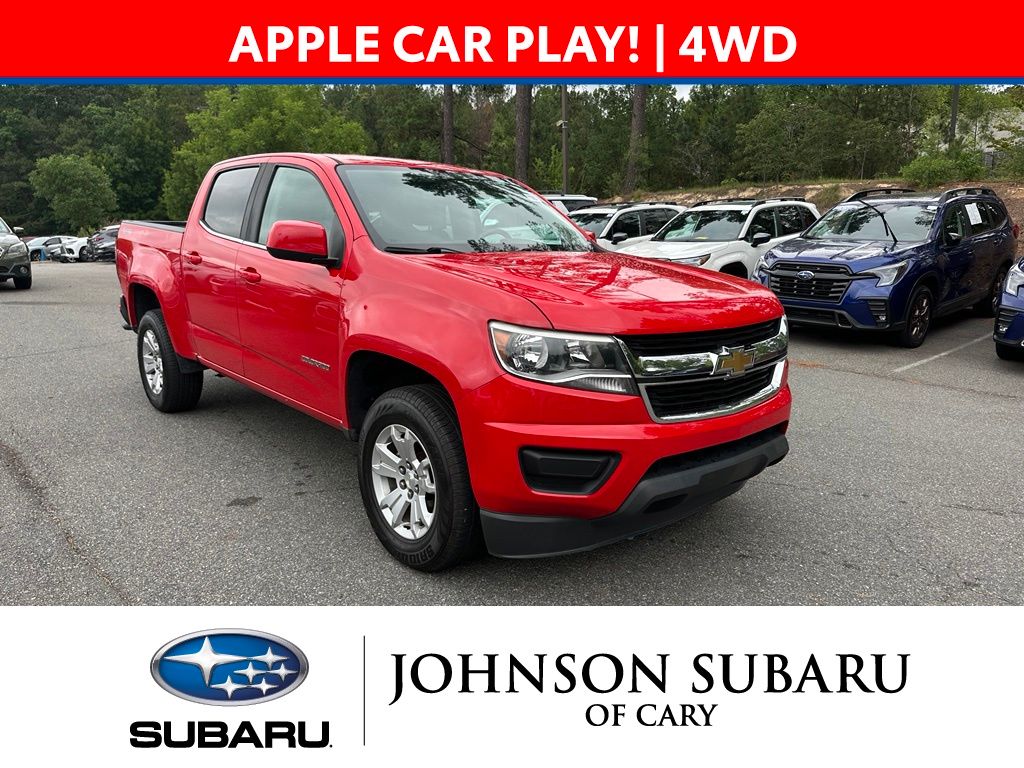 Red Hot 2020 Chevrolet Colorado Pickup Truck Four-Wheel Drive 8-Speed Automatic
