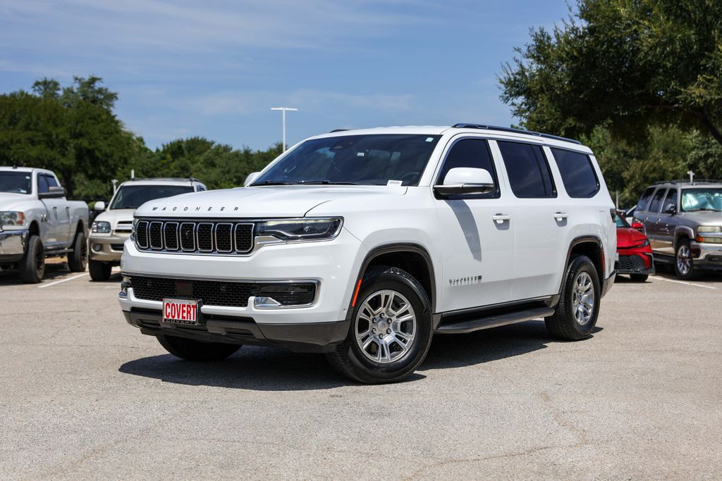 Bright White Clearcoat 2022 Jeep Wagoneer SUV / Crossover 4X2 8-Speed Automatic