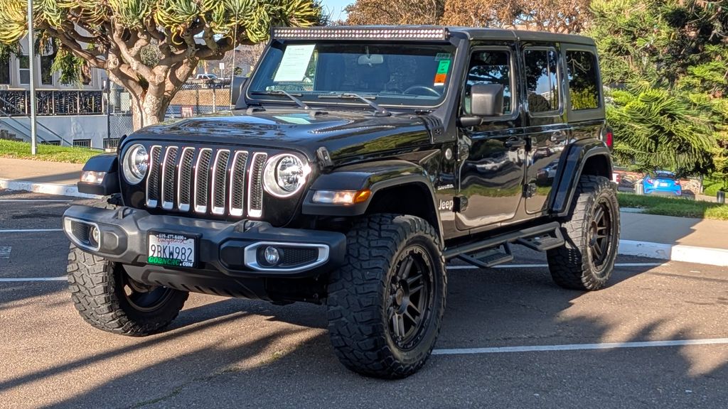 Used 2020 Jeep Wrangler Unlimited Sahara 4D Sport Utility