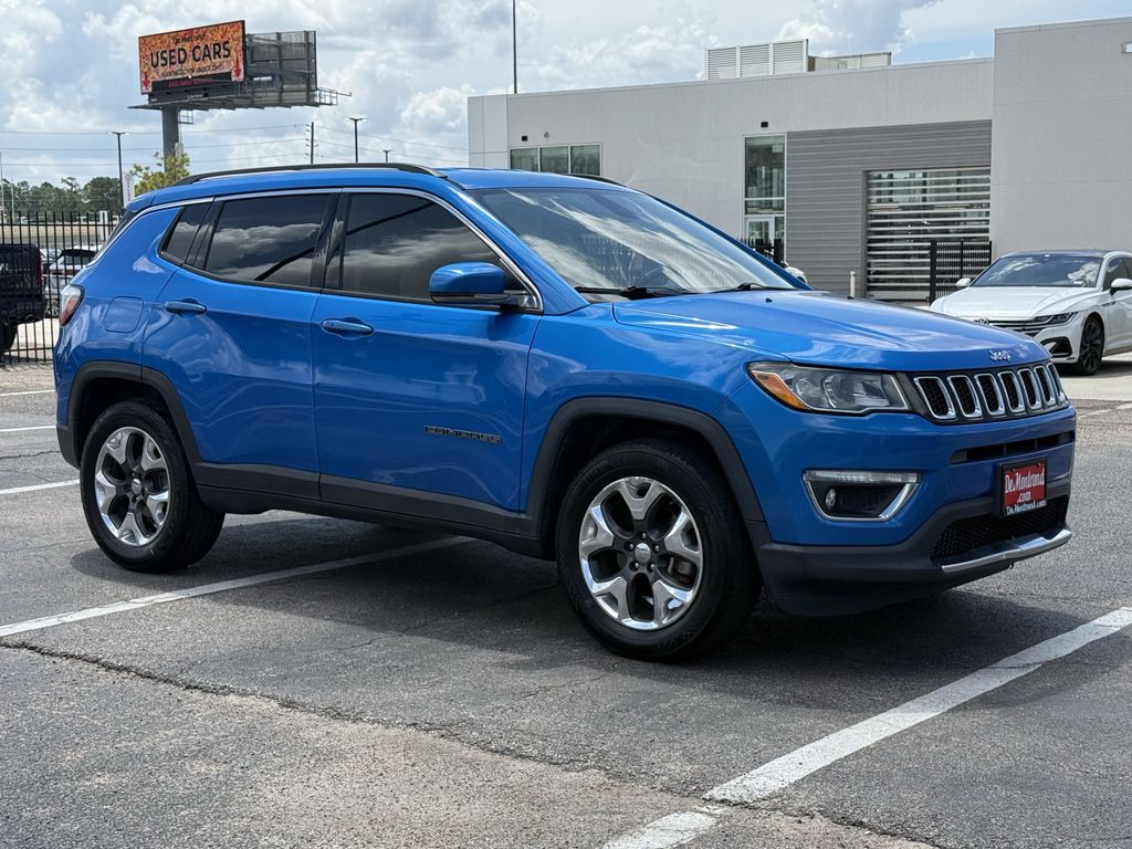 2019 Jeep Compass Limited Blue at Victoria Chrysler Dodge Jeep Ram