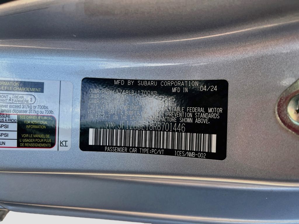 Used 2024 Silver Subaru Limited image 30