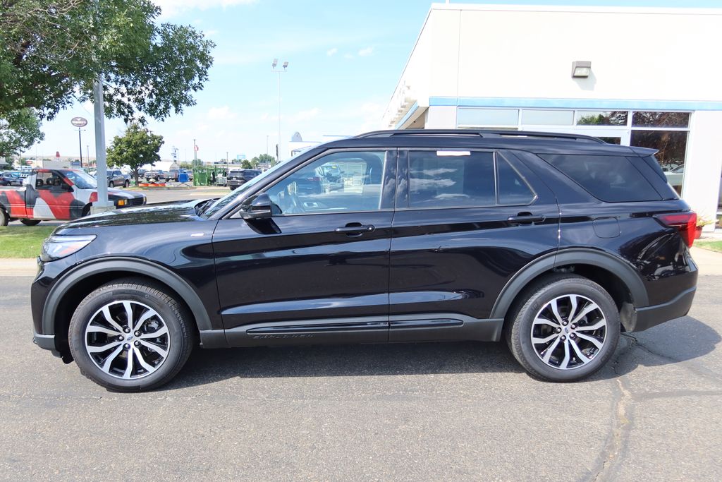Agate Black Metallic 2025 Ford Explorer SUV / Crossover All-Wheel Drive Automatic