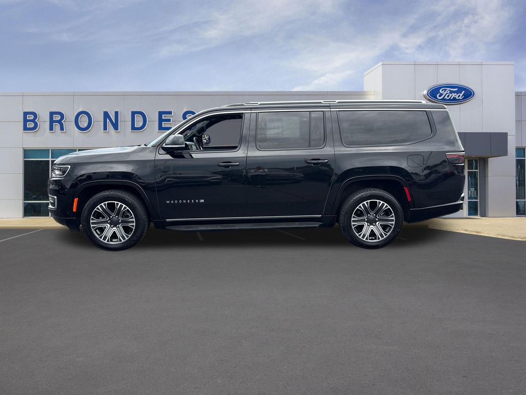 Diamond Black Crystal Pearlcoat 2024 Jeep Wagoneer L SUV / Crossover Four-Wheel Drive 8-Speed Automatic