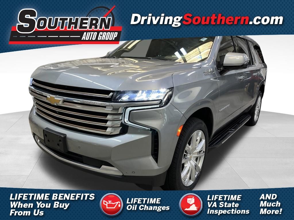 Sterling Gray Metallic 2024 Chevrolet Suburban SUV / Crossover Four-Wheel Drive