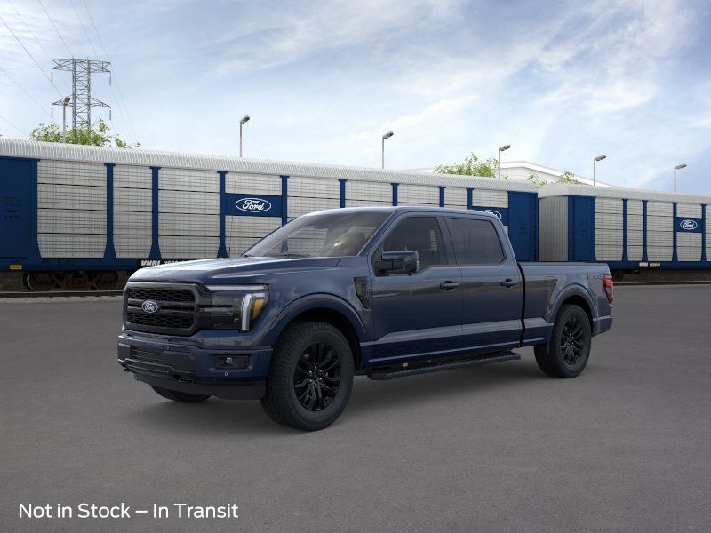 Antimatter Blue Metallic 2026 Ford F-150 Lariat SuperCrew 4WD Pickup Truck Four-Wheel Drive Automatic
