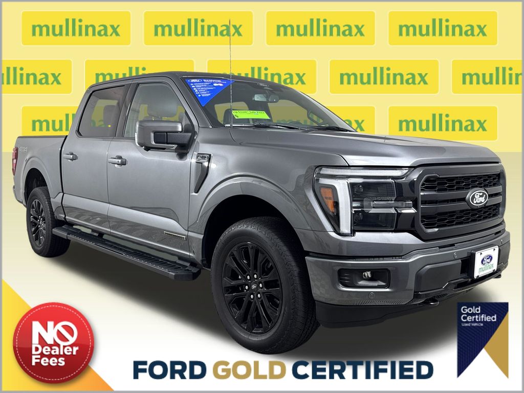 Gray Metallic 2025 Ford F-150 Pickup Truck Four-Wheel Drive Automatic