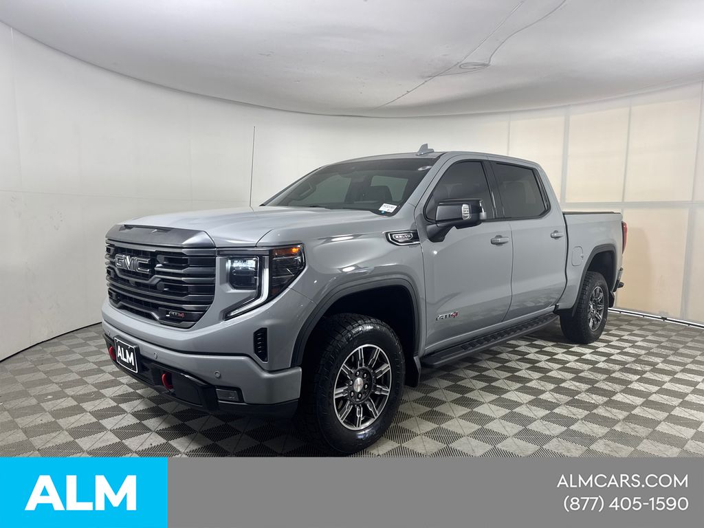 Gray 2024 GMC Sierra 1500 Pickup Truck Four-Wheel Drive Automatic