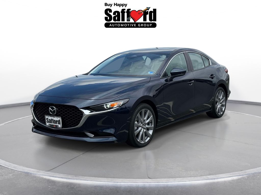 Crystal Blue 2026 Mazda MAZDA3 Sedan Front-Wheel Drive 6-Speed Automatic