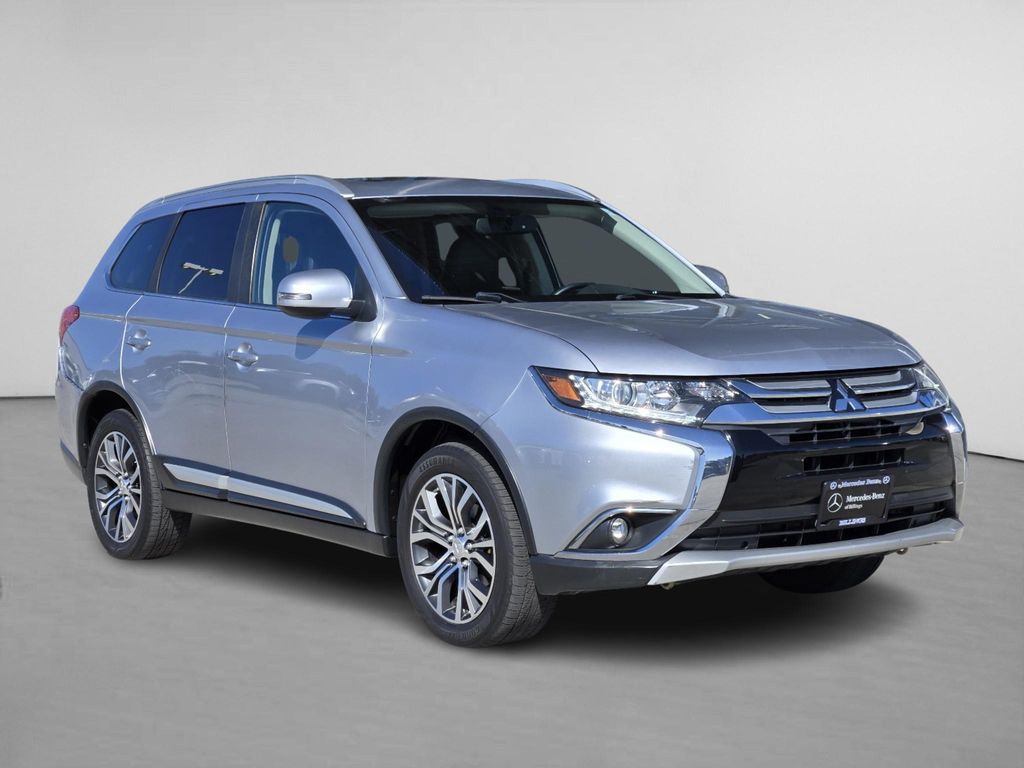 Silver 2017 Mitsubishi Outlander SUV / Crossover  Continuously Variable Transmission